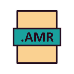 Fototapeta premium .AMR Icon