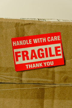 Fragile Package Label