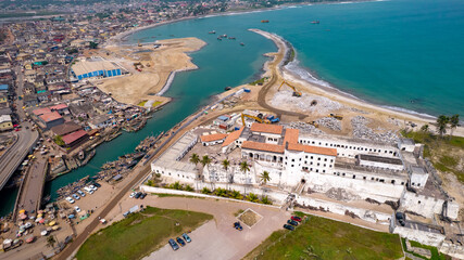 Obraz premium Elmina Slave Castle, Cape Coast, West Africa, Ghana. 