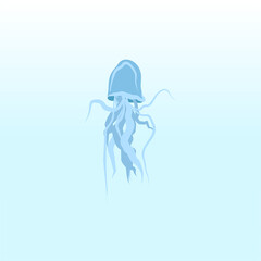 jellyfish on the sea © iryna