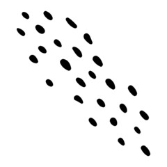 abstract organic shape vector element