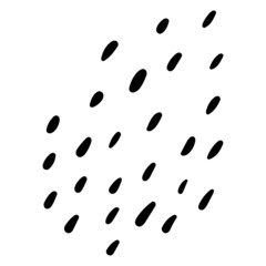 abstract organic shape vector element