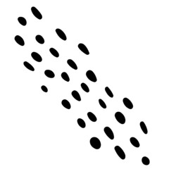 abstract organic shape vector element