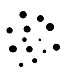 abstract organic shape vector element