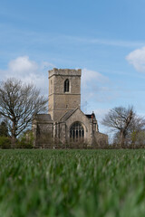Fototapeta na wymiar church in the countryside
