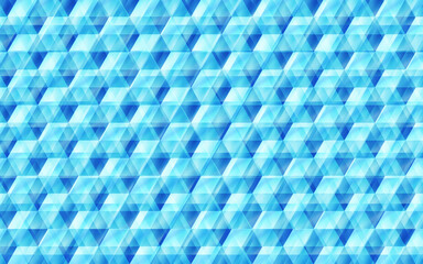 Diamonds abstract background, hexagonal shining diamonds, glossy background, repeating shining hexagons in a row.
