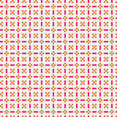 Abstract Cross Pattern generative computational art illustration