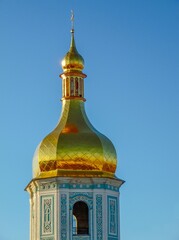 Fototapeta na wymiar Saint Sophia Cathedral in Kyiv is an outstanding architectural monument of Kievan Rus