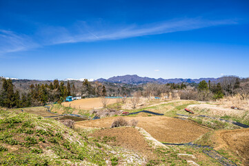 上ノ平展望台付近の風景