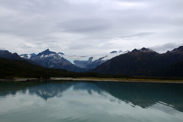 Fototapeta na wymiar Landscape in the Kukat Bay Katmai National Park, Alaska, United States 