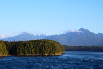 Cruises to Alaska's Inside Passage. The Inside Passage is a sea route off the coast of Alaska USA and British Columbia Canada with about 1000 islands. 