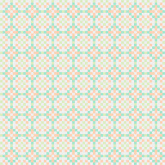 Abstract Cross Pattern generative computational art illustration