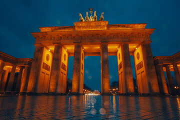 Branderburg Tower, Berlin, Germany © Maxime 