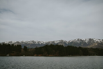 lake in the mountains
