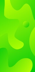 Abstract background green. Green abstract fluid mobile wallpaper. Best abstract gradient wallpaper with beautiful geometric shapes. Abstract shapes. 