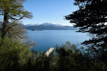 lake in the mountains