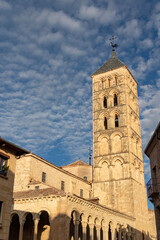 Fototapeta na wymiar Iglesia de San Esteban (Segovia)