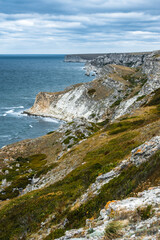 Seashore, Tarhankut, Dzhangul. Crimea, Russia