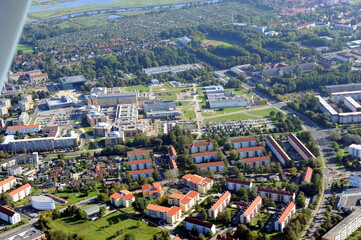 Greifswald, Südstadt und Universitätsklinikum 2016