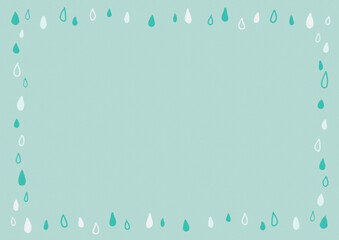 梅雨　背景（横）