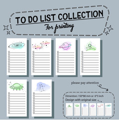 printable-to do list collection