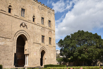 Fototapeta na wymiar Palais de la Zisa à Palerme. Sicile