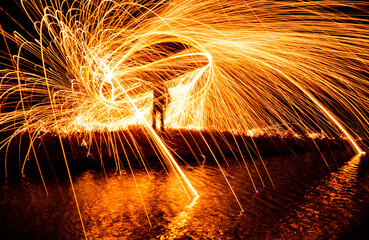 sparks of the fire