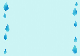 梅雨　背景（横）