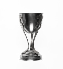 ancient silver cup for wine