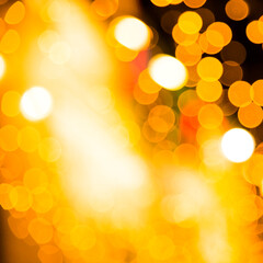 Gold bokeh background