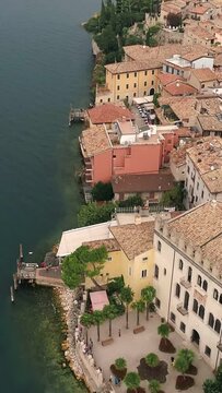 Top view of beautiful architecture
