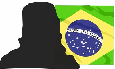 Vector graphic of tiradentes day for world tiradentes day celebration. flat design. flyer design. flat illustration. April 21