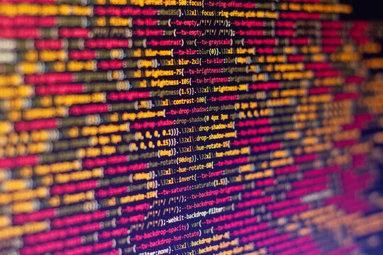 code background. css with web development