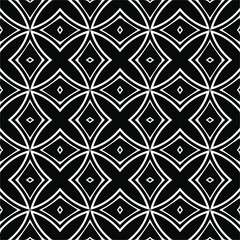 
Seamless vector pattern in geometric ornamental style. black and white pattern.Design element for prints, backgrounds, template, web pages and textile pattern. Geometric art.