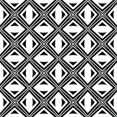 
Seamless vector pattern in geometric ornamental style. black and white pattern.Design element for prints, backgrounds, template, web pages and textile pattern. Geometric art.