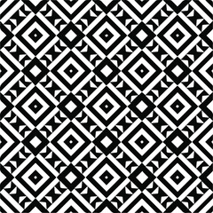 
Seamless vector pattern in geometric ornamental style. black and white pattern.Design element for prints, backgrounds, template, web pages and textile pattern. Geometric art.