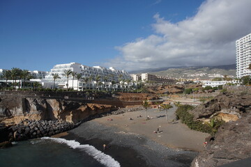 Playa Las Galgas,  Playa Paraiso, Tenerife, Canary Islands, March 2022