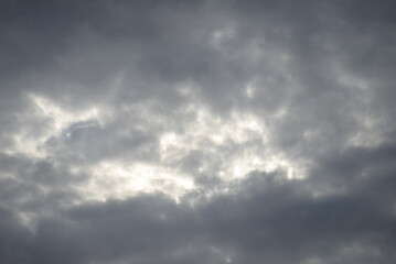 Obraz premium overcast sky