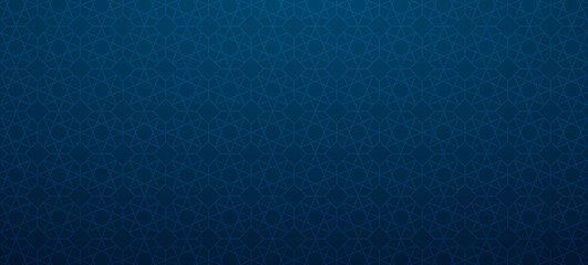 Seamless pattern in islamic traditional style
