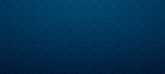 Seamless pattern in islamic traditional style