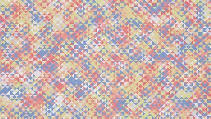 mosaic abstract background pattern of geometric shapes blue red