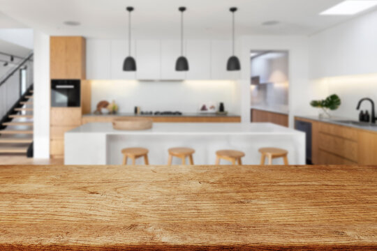 Blurred Kitchen Background