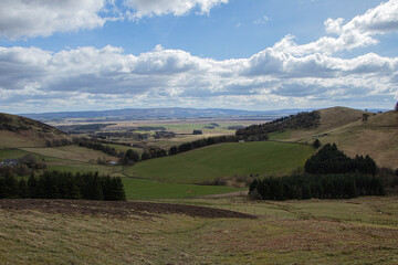 Scotland: Penicuik, Pentland Regional Park view