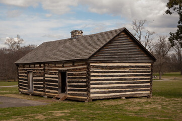 Old Nashville Preserved Log Cabin