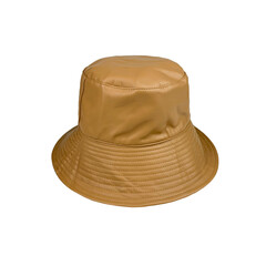 brown hat isolated on white