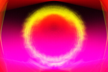 Abstract, Multiple Colours and Shapes with Gaussian Effect    digital art