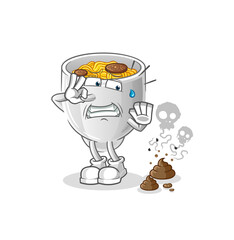 noodle vector cartoon