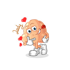 nose cartoon character mascot