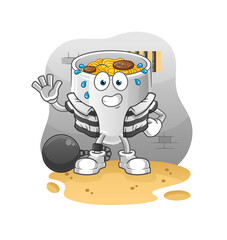 noodle vector cartoon