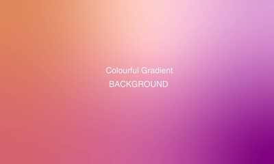 Pastel Multi Color Gradient Background,Simple Gradient Vector form blend of color spaces as contemporary background graphic